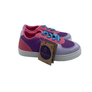 Oomphies Mika Shoes Sneakers Purple Pink Casual Girls Toddler 11